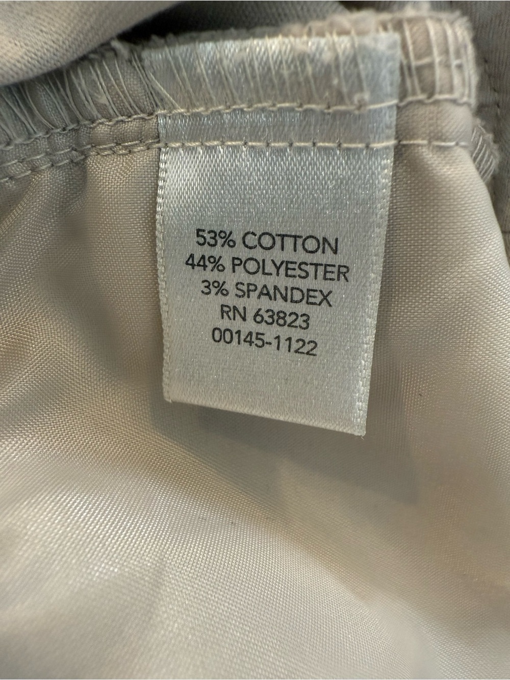 Christopher & Banks Light Beige Straight Chinos - Picture 8 of 8